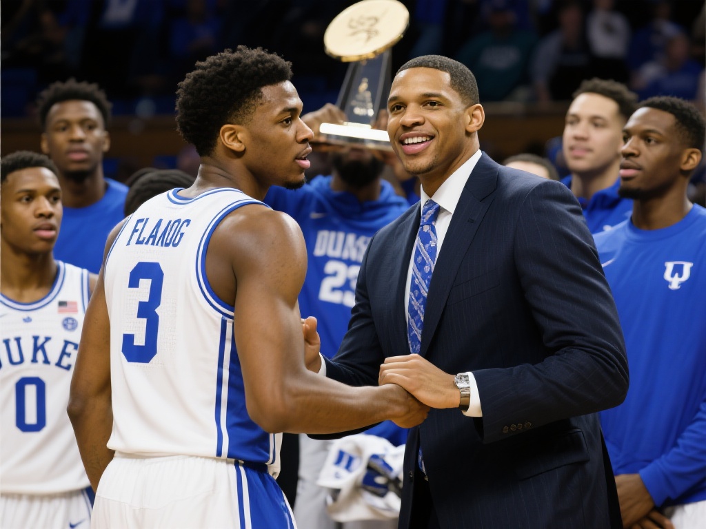 随着杜克篮球队在赛季中不断进步，弗拉格和
