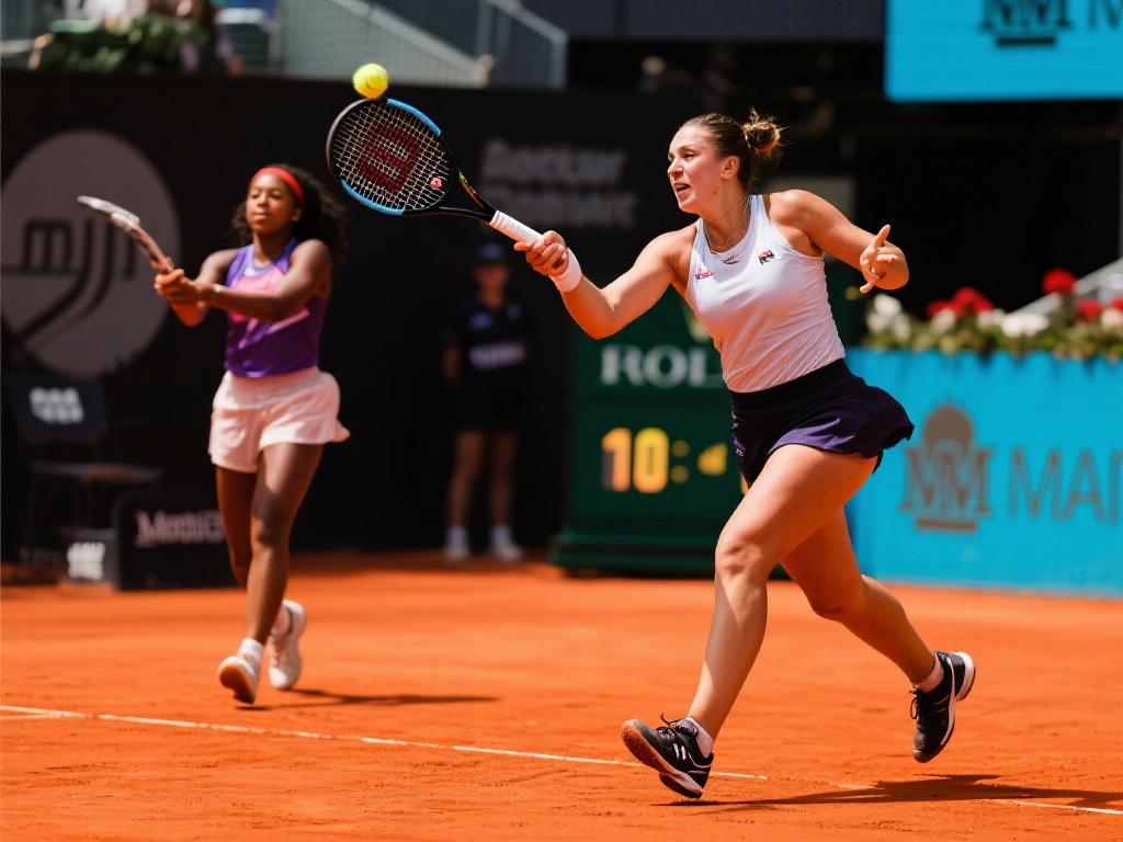 萨巴伦卡强势晋级决赛 将与高芙上演巅峰对决 在全球网坛如火如荼的赛事中,马德里站成为