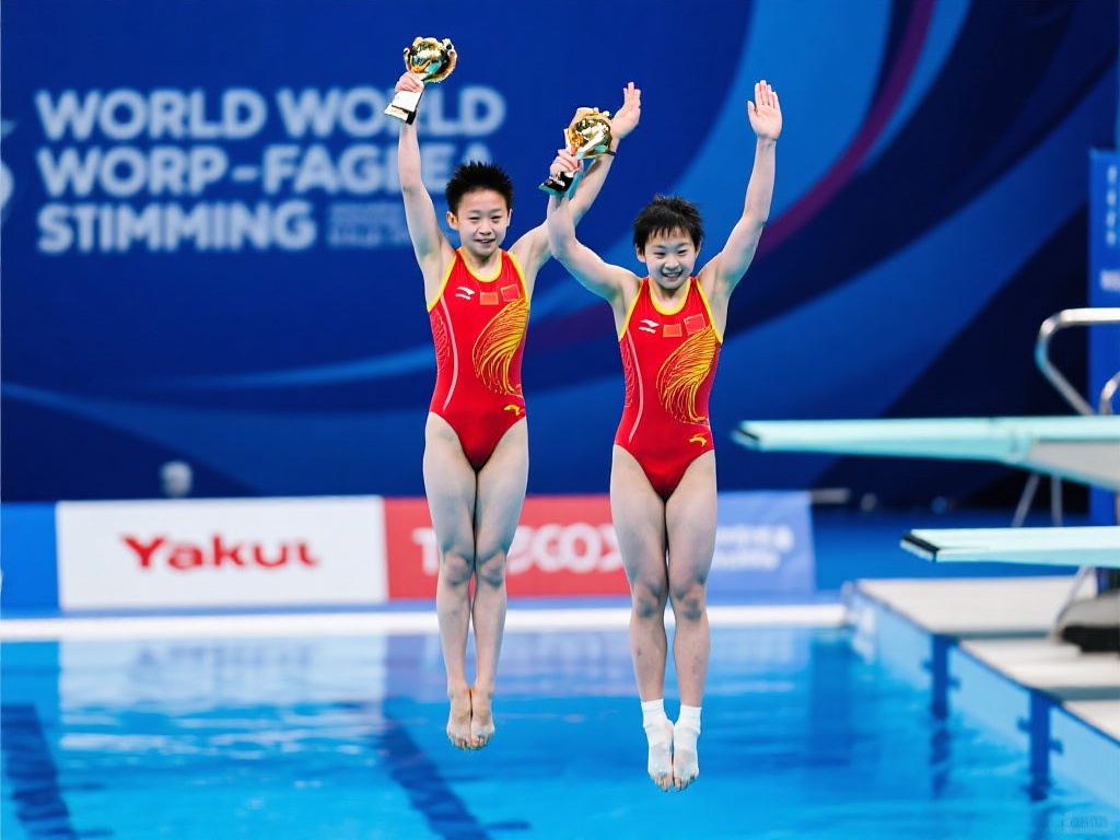 世界跳水赛事总是能带来令人屏息的精彩瞬间