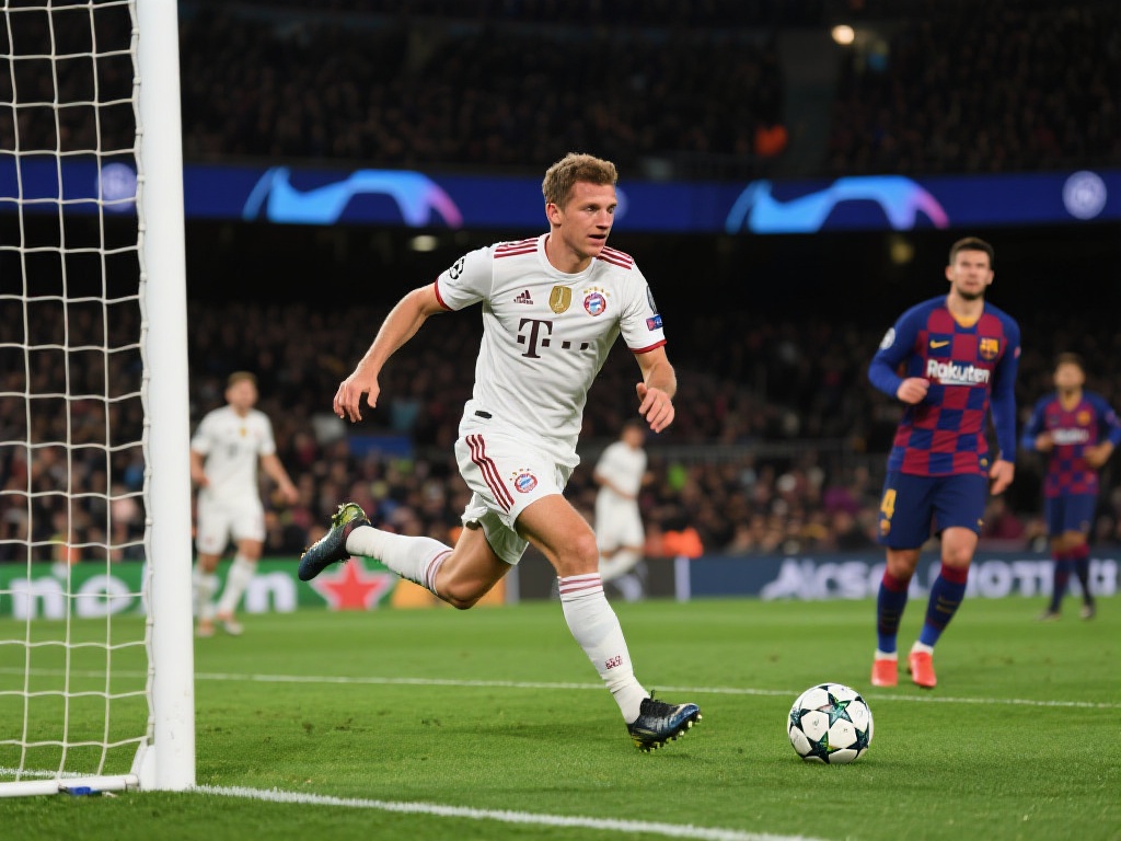 揭秘安联球场十大经典进球瞬间 托马斯·穆勒的机敏一球:站位大师的灵巧表